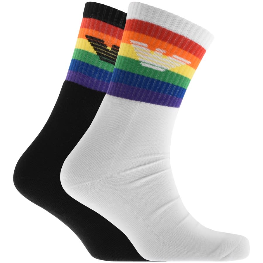 Alternative Image for ProductEmporio Armani 2 Pack Sponge Sport Socks1